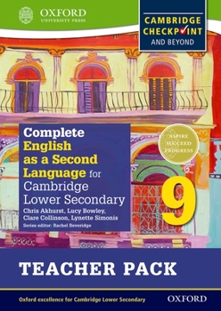 Paperback Complete English as a Second Language for Cambridge Secondary 1 Teacher Pack 9 & CD Book