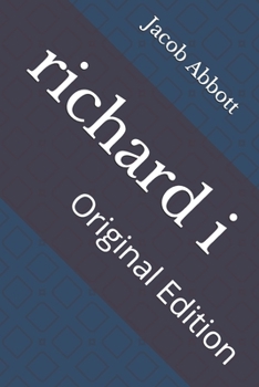 Paperback richard i: Original Edition Book