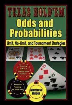 Paperback Texas Hold'em Odds and Probabilities Book