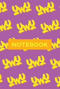 Paperback Notebook: Uwu Cuteness Overload Yellow Orange Typography Meme Book