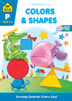 Paperback School Zone Colors & Shapes Workbook Book