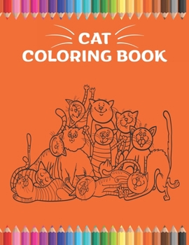 Paperback Cat Coloring Book