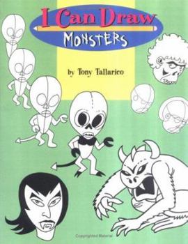 Paperback I Can Draw Monsters (I Can Draw Series) Book