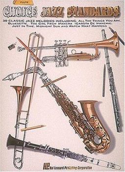 Paperback Choice Jazz Standards - Flute Book