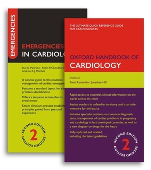 Paperback Oxford Handbook of Cardiology and Emergencies in Cardiology Pack Book