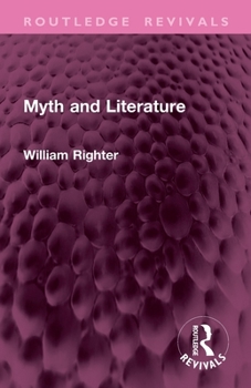 Paperback Myth and Literature Book