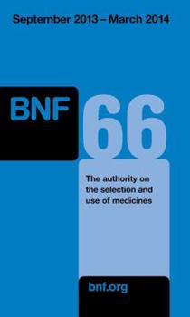 Paperback British National Formulary (Bnf 66): September 2013 to March 2014 Book