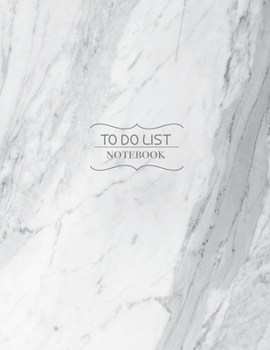 Paperback Notebook: To Do List Notebook with Marble cover Extra large (8.5 x 11) inches, 110 pages, To do list notebook Book