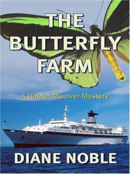 Hardcover The Butterfly Farm [Large Print] Book