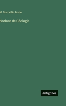Hardcover Notions de Géologie [German] Book