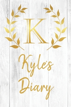 Paperback Kyle's Diary: Personalized Diary for Kyle / Journal / Notebook - K Monogram Initial & Name - Great Christmas or Birthday Gift Book