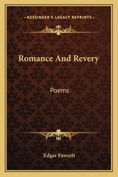 Paperback Romance And Revery: Poems Book