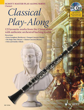 Paperback Classical Play-Along: 12 Favorite Works from the Classical Era Book