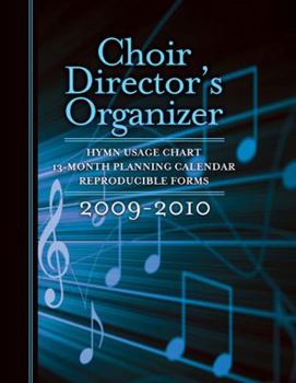 Paperback Choir Directors Organizer 2009-2010 Book