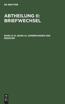 Hardcover Anmerkungen Und Register [German] Book