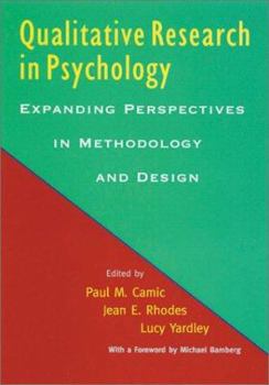Hardcover Qualitative Research in Psychology: Expanding Perspectives in Methodology and Design Book
