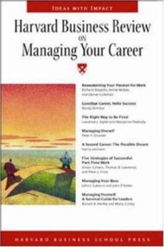 Paperback Harvard Business Review on Managing Your Career Book