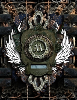 Paperback M: Tattoo Artist Design Pad - Monogrammed Practice Workbook for Tattoo Students - Gift for Amateur & Professional Tattoo Book