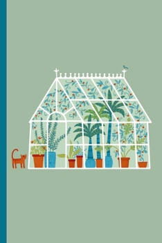 Paperback Weekly Planner: A Week to View Diary and Organiser - Monday Start with Greenhouse Cover Art Book