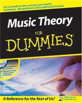 Paperback Music Theory for Dummies [With CDROM] Book