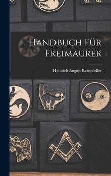 Hardcover Handbuch für Freimaurer [German] Book