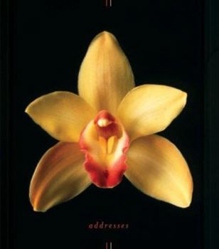 Spiral-bound Orchids Address Book