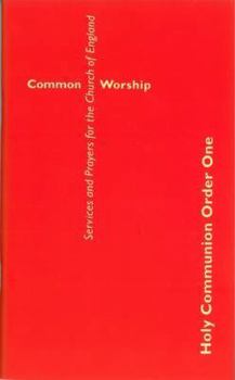 Paperback Common Worship: Holy Communion Order One Large Format [Large Print] Book
