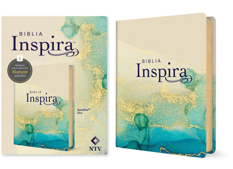 Biblia Inspira NTV con Filament (SentiPiel, Oro) (Spanish Edition)
