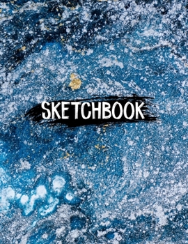 Paperback Sketch Book For Teen Girls and boys: 120 Pages of 8.5"x11" Blank Paper for Drawing, Sketching and Creative Doodling. Personalized Artist Notebook and Book