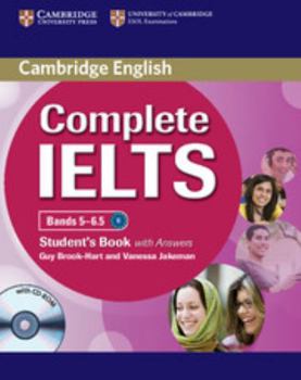 Paperback Complete IELTS Bands 5-6.5 Student's Book with Answers [With CDROM] Book