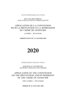 Reports of Judgments, Advisory Opinions and Orders 2020: Application of the Convention on the Prevention and Punishment of the Crime of Genocide