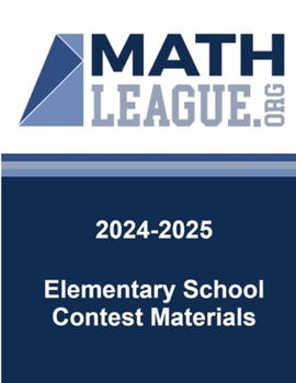 Paperback 2024-2025 Elementary School Contest Materials Book
