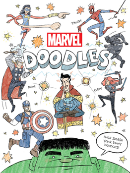 Paperback Marvel: Doodles Book