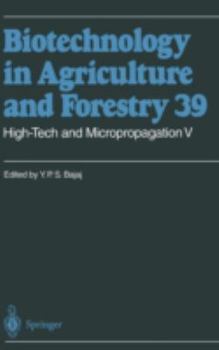 Hardcover High-Tech and Micropropagation V Book