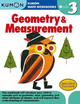 Paperback Kumon Grade 3 Geometry and Measurement Book