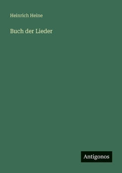 Buch der Lieder (German Edition)