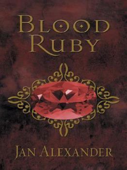 Hardcover Blood Ruby [Large Print] Book