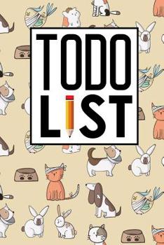 To Do List: Daily Task For Kids, To Do List Booklet, Task List Notebook, To Do Notes, Agenda Notepad For Men, Women, Students & Kids, Cute Veterinary Animals Cover