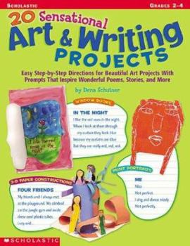 Paperback 20 Sensational Art & Writing Projects Book