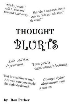 Paperback Thought Blurts Book