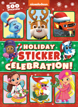 Paperback Holiday Sticker Celebration! (Nickelodeon) Book