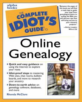 Paperback The Complete Idiot's Guide to Online Genealogy Book