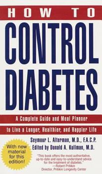 Paperback How to Control Diabetes Book