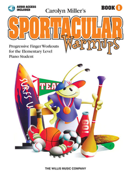 Misc. Sportacular Warmups - Book 1: Progressive Finger Workouts Book/Audio Book