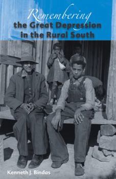 Paperback Remembering the Great Depression in the Rural South Book