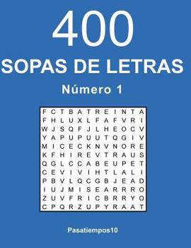Paperback 400 Sopas de letras en español - N. 1 [Spanish] Book