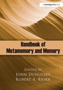 Hardcover Handbook of Metamemory and Memory Book