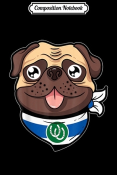 Composition Notebook: Pony Flag Pug Puppy Dog Gay Rights Pride Week  Journal/Notebook Blank Lined Ruled 6x9 100 Pages