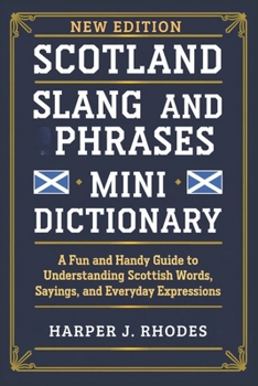 Paperback Scotland Slang and Phrases Mini Dictionary Book