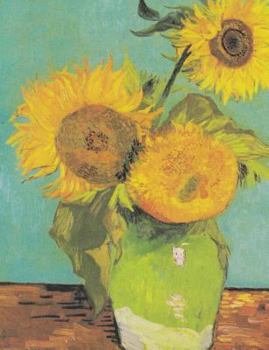 Paperback Van Gogh Sunflowers Composition Book College Ruled Line 7.44 X 9.69 Book